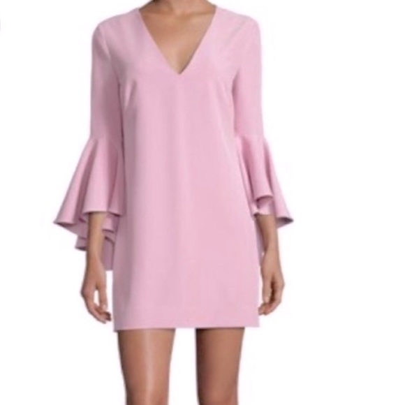 Milly Dresses & Skirts - MILLY Nicol Ruffle long sleeve dress size 8